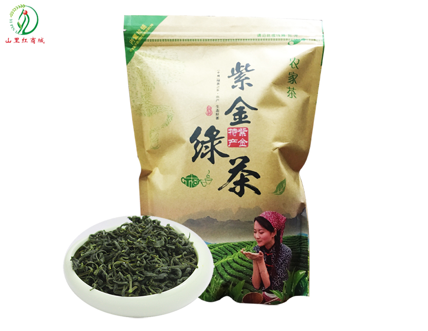 紫金特产   秋茶250g 紫金龙窝绿茶秋茶