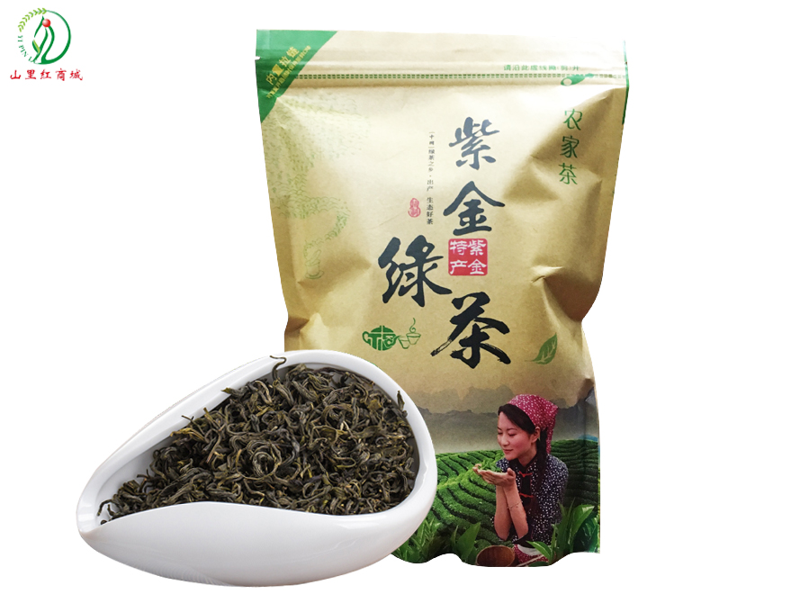 紫金特产   白露茶 紫金龙窝绿茶白露茶250g